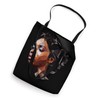 Polygonal Portrait Geometric Art Modern Style Tote Bag