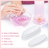 krofaue Nail Dip Container Dipping Powder Tray French Nail Smile