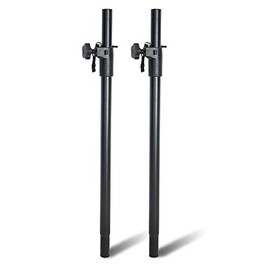 Sound Town 2-Pack Subwoofer Speaker Poles with Adjustable Height