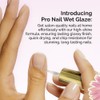 Pro Nail Wet Glaze - Clear Quick Top Coat Dry
