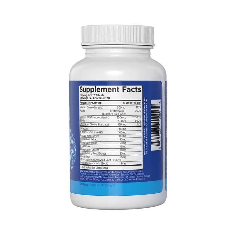 PharmaxaLabs Provasil Cognitive Enhancer | Boost Focus, Memory & Mental