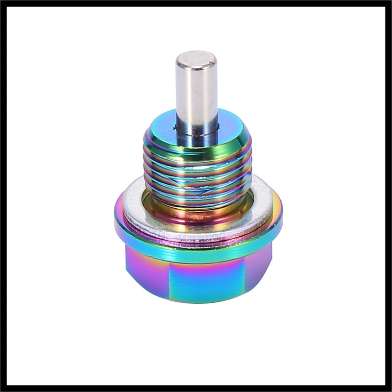 Hihaha M16x1.5 Multicolor Magnetic Oil Drain Plug with Gaskets 1
