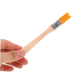 Operitacx 6 pcs Reusable Nylon Paint Brush with Wooden Handle Ergonomic Design for Effortless Use Walls Durable and Practical for Art and DIY Projects