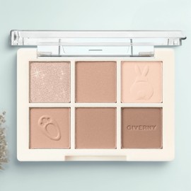 Anjumain Giverny Soft Eye Palette 5g, 03 Lazy Beige, 1 piece / 지베르니 소프트 아이 팔레트 5g, 03 레이지 베이지, 1개