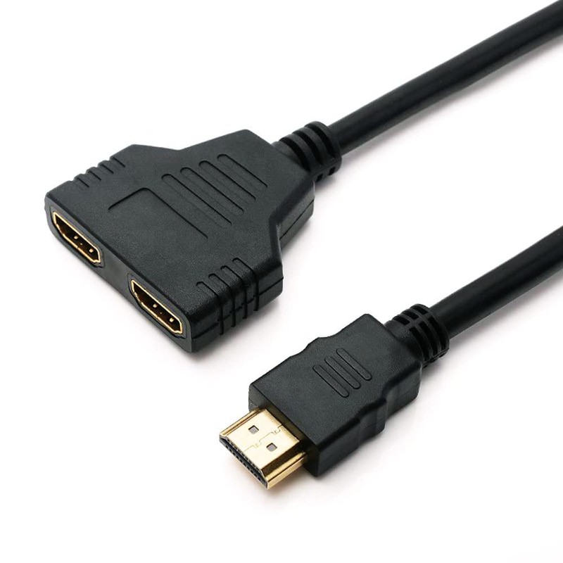 Lifepower HDMI Splitter Cable, 11.8 inches (30 cm) Length, 1080p