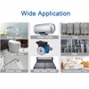 BOKYWOX 3-Speed Hot Water Circulation Pump NPT 3/4'' Recirculating Circulating