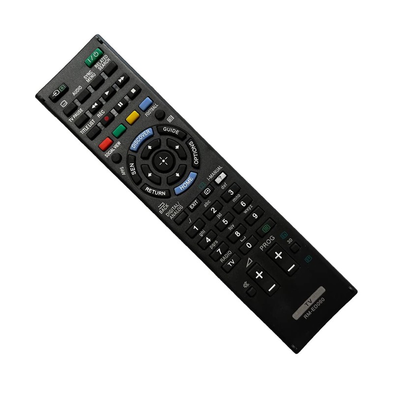 Aurabeam Replacement TV Remote Control Compatible with Sony KDL-55W808A TV