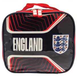 England Team Merchandise Football Sports School Lunch Bag Blue/White/Red