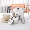 Olympia Concorde Tea Pot Stainless Steel 70Oz 2L Infuser with