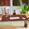 Saysurey Leather Desk Pad Protector 30" x 18" Leather Desk