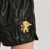 Leone 1947 BASIC 2 Muay Thai Kickboxing Shorts, Black