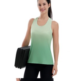 NABEEDO Women's Racerback Workout Tank Tops Breathable Lightweight for Running Yoga Gym & Summer Loose Fit Casual Wear