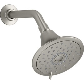 Kohler 22169-BN Forte Showerhead, Vibrant Brushed Nickel