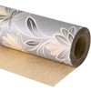 RUSPEPA Kraft Wrapping Paper Roll - Mini Roll - Retro