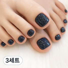 Item Shop Summer Nail Art Pedicure Sticker Set, 3 Pieces, HL-040 Light / 잇템샵 여름 네일아트 페디큐어 스티커 세트, 3개, HL-040 라이트
