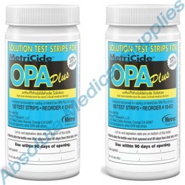 Metrex *200-Pack* Metrex MetriCide OPA Plus Solution Test Strips 10-602