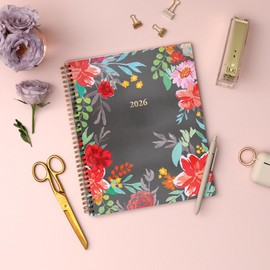 Blue Sky 2026 Weekly and Monthly Planner Calendar, January 2026 - December 2026, 8.5" x 11", Flexible Cover, Laminated Tabs, Durable Twin Wire Binding, Storage Pocket, Sophie