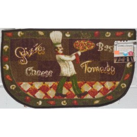 Home Dynamix PRINTED NYLON RUG (nonskid)(18"x