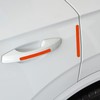 RUIANTE 2Pc Rearview Mirror Reflectives Stickers for Car Trunk SUV