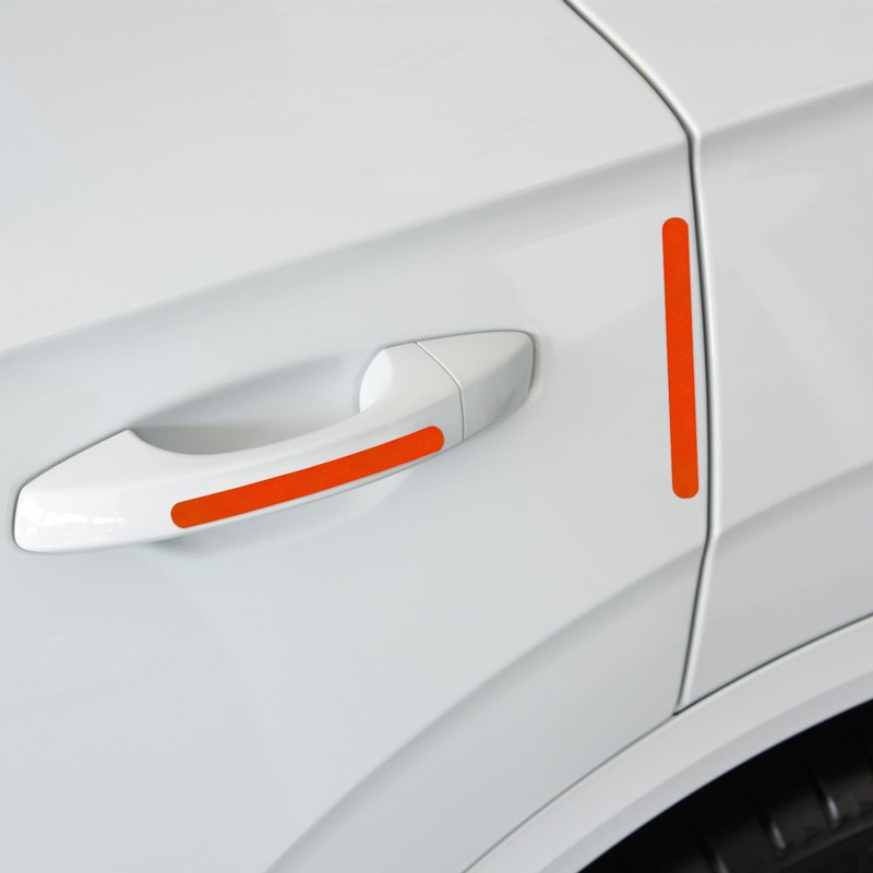 RUIANTE 2Pc Rearview Mirror Reflectives Stickers for Car Trunk SUV