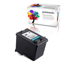 Printronic Remanufactured Ink Cartridge Replacement for HP 56 C6656AN for Deskjet 450 5550 5650 5850 9650 9680 HP Officejet 4215 5610 6110 HP Photosmart 7260 7350 7450 7550 7755 7760 7762 (1 Black)