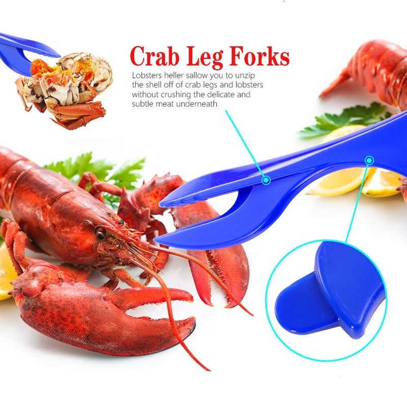 Crab Crackers and Tools Stainless Steel Lobster Crackers and Picks
