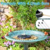 AMZtime Solar Water Fountain, Upgraded Solar Bird Bath Fountains with