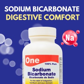 Arymar Pure Sodium Bicarbonate Powder 8 fl oz - (Pack of 2) Natural Baking Soda