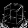 siawadeky Transparent Acrylic Box Set of 2 with Lids, Candy