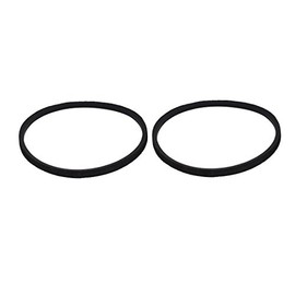 sourcingmap O-470E 470mm Inner Girth Transmission Drive Belt V-Belt 2pcs for Washing Machine