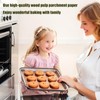 300PCS Parchment Paper Sheets, 12x12 In Non-Stick Precut Baking Parchment,