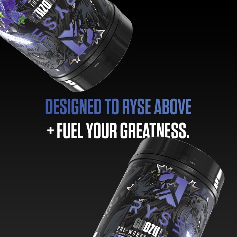 RYSE Godzilla X Noel Deyzel Pre Workout Powder - Blue