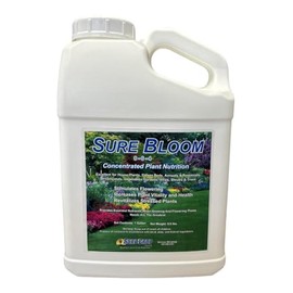 Sure Bloom Concentrated Plant Nutrition, 8-6-4 Formula, 1 Gallon Plant Food for Indoor and Outdoor Plants
