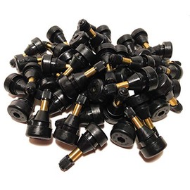 KEX Pack of 50 TR801HP Tubeless Tire High Pressure Valve Stems for .625" Large Hole