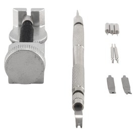 Giyofom 9 Pcs Watch Strap Link Remover Kit Watch Band Link Pin Removal Watch Repair Tool