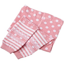 Jefferies Socks Baby-Girls Newborn Dotty Spotty Capri, Pink, 18-24 Months