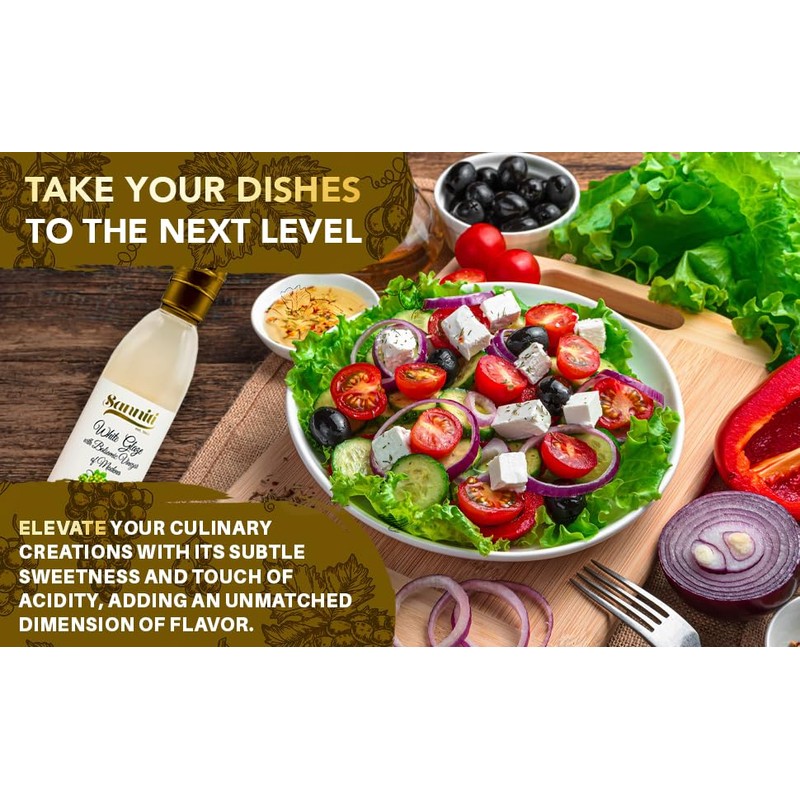 Sanniti Italian White Glaze with Balsamic Vinegar of Modena |