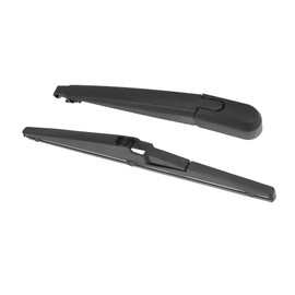 A ABSOPRO Rear Windshield Wiper Blade Arm Assembly Fit for Pontiac Vibe - Pack of 2 Black Item Replacement