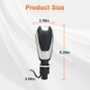 QCESEV Automatic Gear Shift Knob Handle with Button Compatible with
