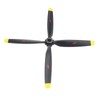 Lightweight RC Propellers Accessory,4 Blade Replacement RC Prop, Low Noise