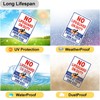 JIAMING No Lifeguard On Duty Signs,2 Pack 14x10 Inch Swim