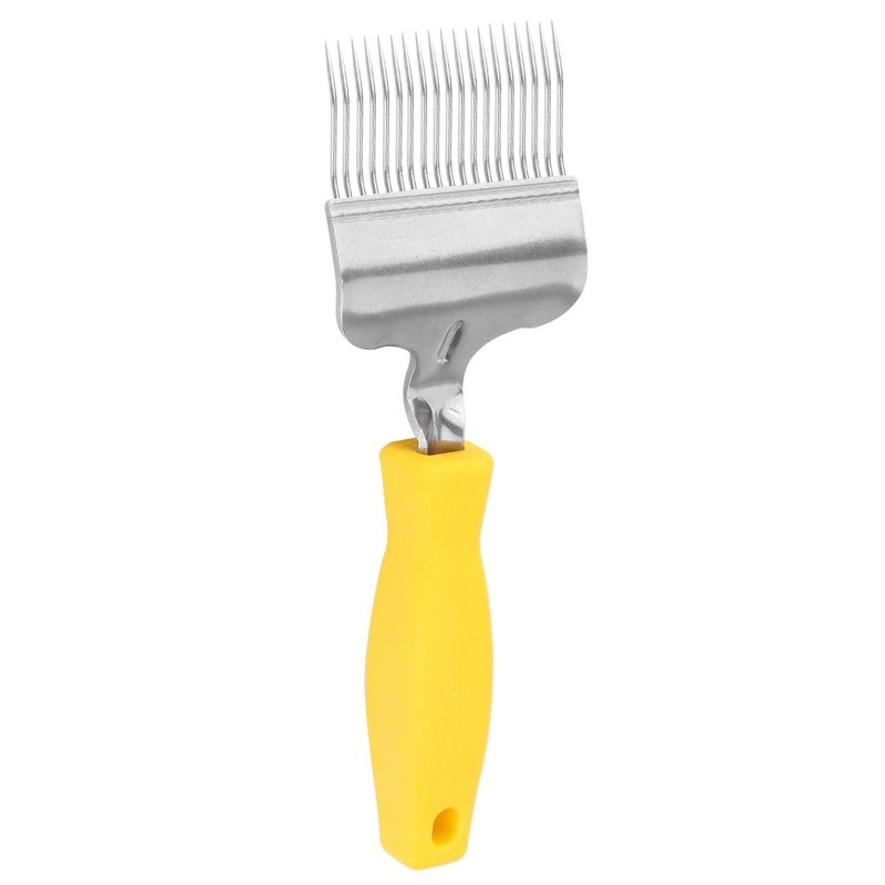TOPINCN Beekeeping Tine, Beekeeping Tine, Stainless Steel, Honeycomb Discovery Fork,