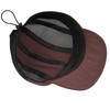CLAPE Mesh Cap Men's Short Peak 5 Panel Baseball Cap