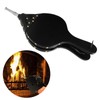 Fireplace Bellows Manual Wood Air Blower for Outdoor Camping BBQ