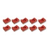 Industrial Chopstick Rest and chopsticks Bridge Stop Unisex [Vermillion] Pack