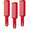 3 Pack Barber Combs Clipper Comb Flat Top Clipper Comb