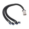 2Pcs Ignition Coil Wire Harness Connector Compatible with GM LQ9