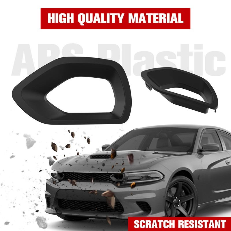 LitMiRaCle Front Bumper Grille Inserts Mesh Trim Bezel Decor for