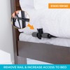 Stander Prime Safety Bed Handle, Bariatric Bed Rail for Elderly
