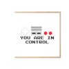 Fabulous Wooden Box - You Are In Control Controller Console